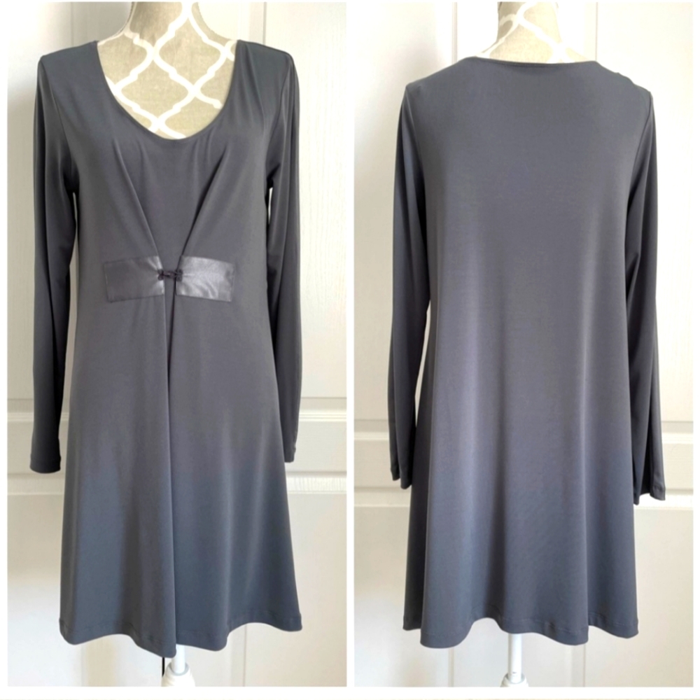 💙Lauren Vidal Long Sleeve Jersey Dress